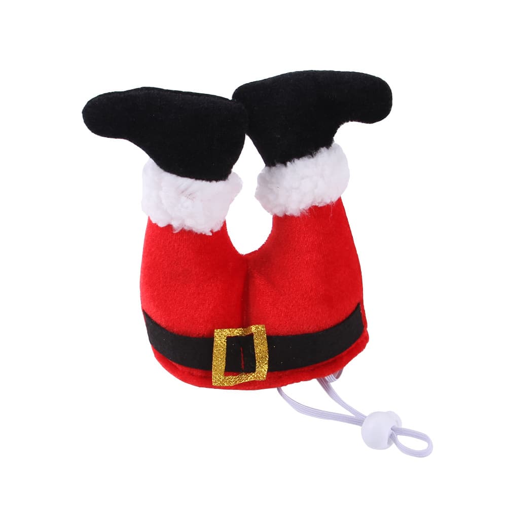 Festive Fleece Pet Hat - alternate view